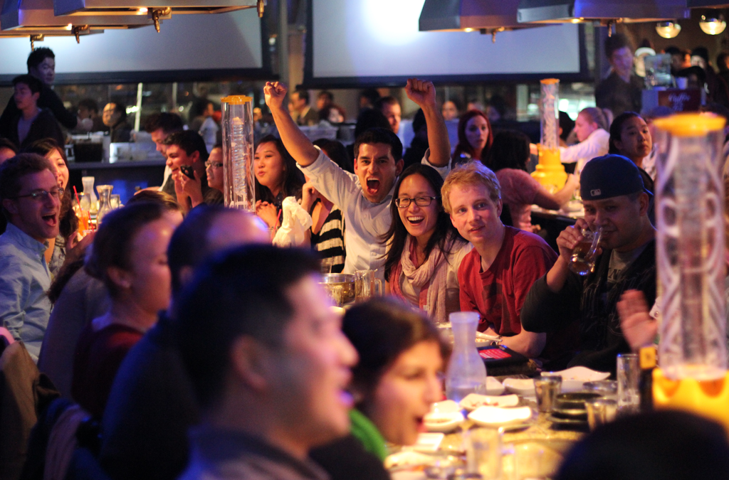 Perfect place for party while enjoying Korean BBQ.